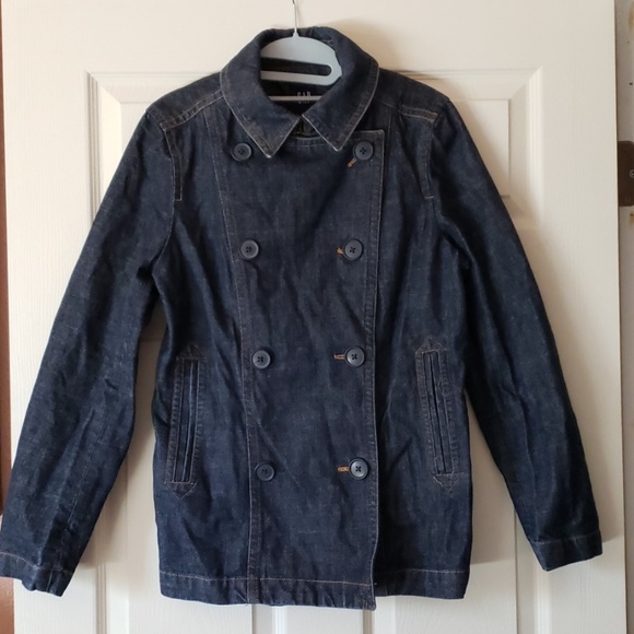 GAP women denim blue jean jacket Medium - Picture 3 of 8
